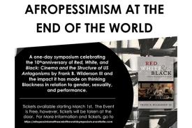 Afropessimism at the End of the World